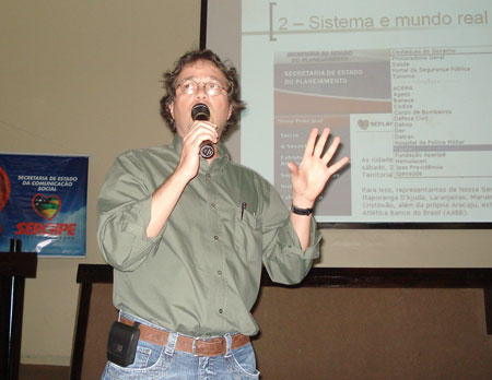 Luiz Agner - Workshop em Aracaju, Sergipe - 2007.