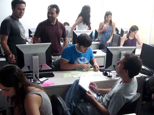 Sala de aula - Arquitetura de informação na Escola Superior de Propaganda e Marketing - ESPM