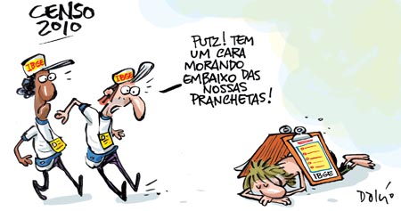 Cartum sobre o Censo Demográfico 2010