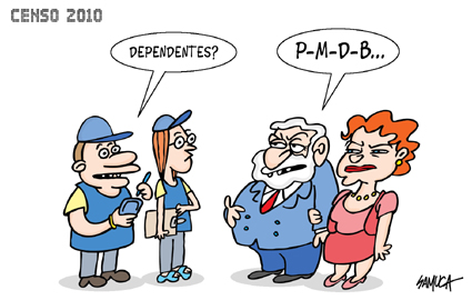 Cartum sobre o Censo Demográfico 2010