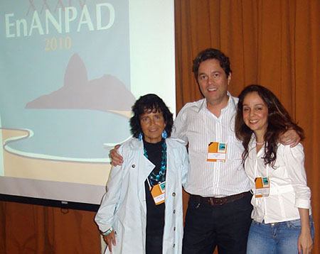 Agner, Simone Bacellar e Patrícia Tavares (ENANPAD 2010)